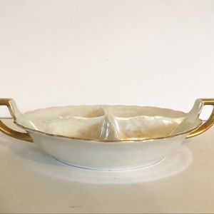 Vintage RS Germany Porcelain Divided Dish